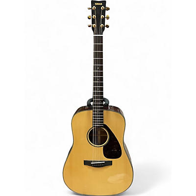 Used Yamaha DW-7 Natural Acoustic Guitar