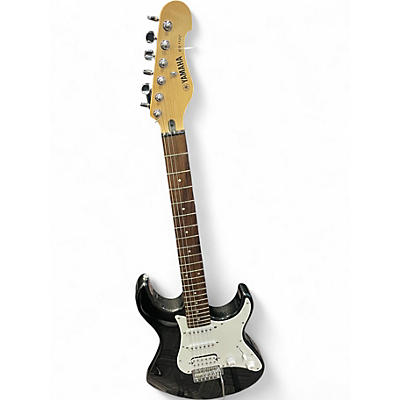 Used Yamaha EG112C 2 Tone black and white Solid Body Electric Guitar