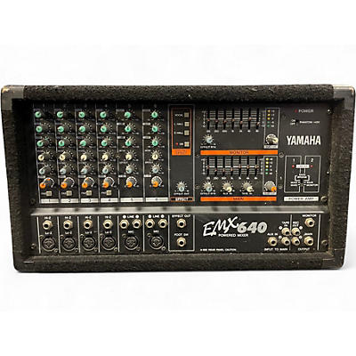 Used Yamaha EMX640 Powered Mixer