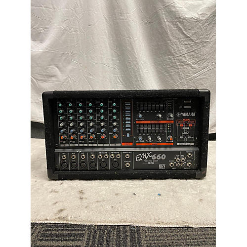 Yamaha Used Yamaha EMX660 Powered Mixer