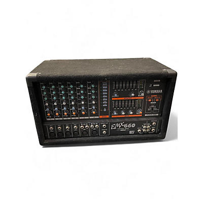 Used Yamaha EMX660 Powered Mixer