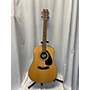 Used Yamaha Used Yamaha F325D Natural Acoustic Guitar Natural