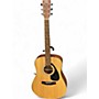 Used Yamaha F325D Natural Acoustic Guitar Natural