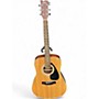 Used Yamaha F325D Natural Acoustic Guitar Natural