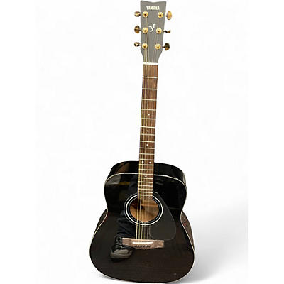 Used Yamaha F335 Black  Acoustic Guitar