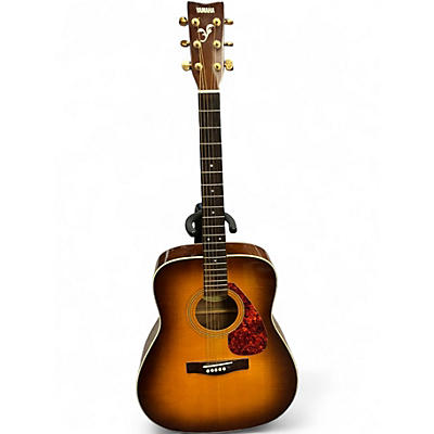 Used Yamaha F345SY FLAMED SUNBUST Acoustic Guitar