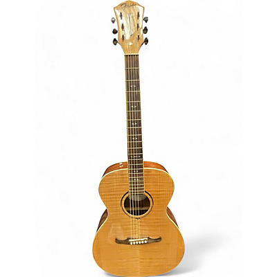 Yamaha Used Yamaha FA-235e Concert Natural Acoustic Electric Guitar