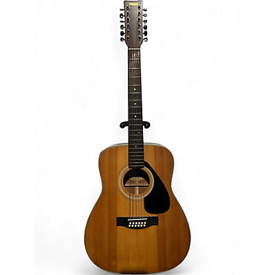 Used Yamaha FG-312II Natural 12 String Acoustic Electric Guitar
