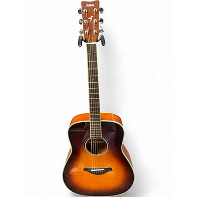 Used Yamaha FG-TA 2 Tone Sunburst Acoustic Guitar