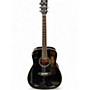 Used Yamaha FG-TA Black Acoustic Electric Guitar Black