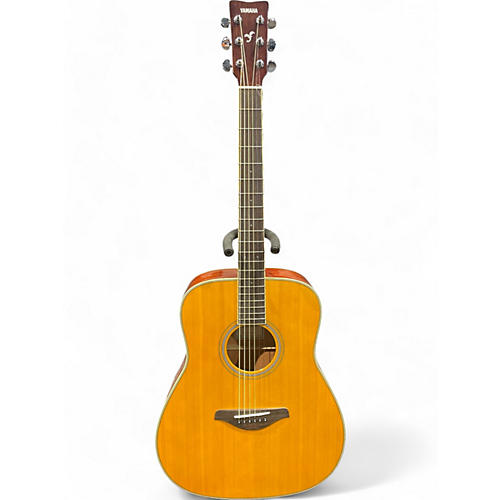 Yamaha Used Yamaha FG-TA Natural Acoustic Electric Guitar Natural