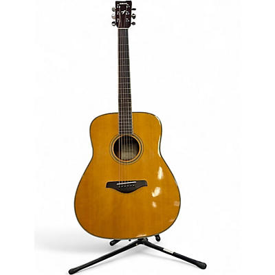 Used Yamaha FG-TA Natural Acoustic Electric Guitar