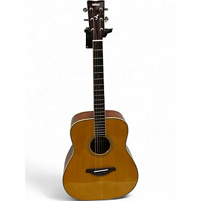 Used Yamaha FG-TA Natural Acoustic Electric Guitar