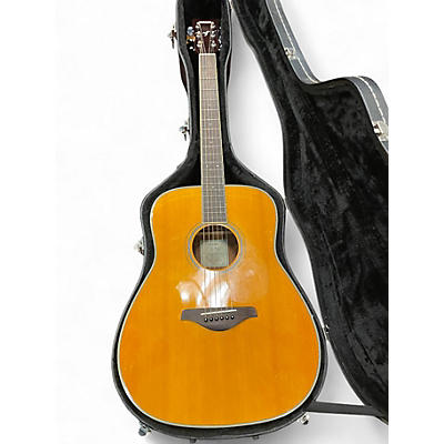Used Yamaha FG-TA Natural Acoustic Guitar