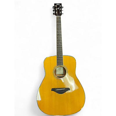 Used Yamaha FG-TA Natural Acoustic Guitar