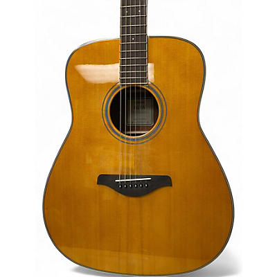Used Yamaha FG-TA Natural Acoustic Guitar