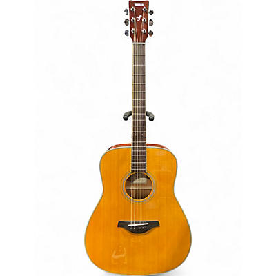 Used Yamaha FG-TA Natural Acoustic Guitar