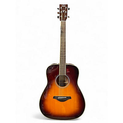 Used Yamaha FG-TA Sunburst Acoustic Electric Guitar