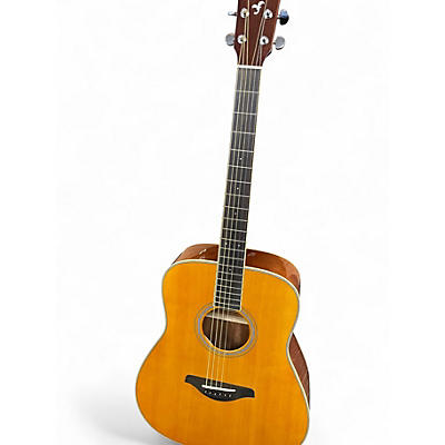 Used Yamaha FG-TA TRANSACOUSTIC Natural Acoustic Electric Guitar