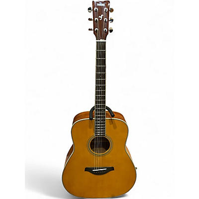 Used Yamaha FG-TA TransAcoustic Natural Acoustic Electric Guitar