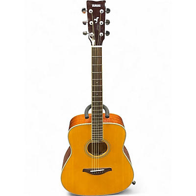 Used Yamaha FG-TA TransAcoustic Natural Acoustic Guitar