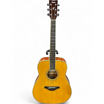 Used Yamaha FG-TA Transacoustic Natural Acoustic Electric Guitar