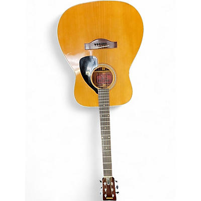 Used Yamaha FG180 Natural Acoustic Guitar