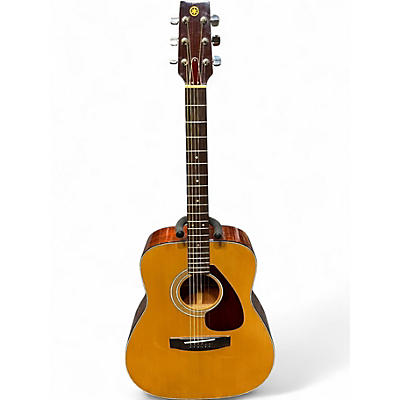Used Yamaha FG200 Natural Acoustic Guitar
