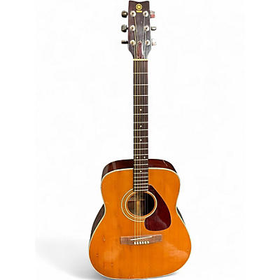 Used Yamaha FG200 Natural Acoustic Guitar