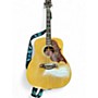 Used Yamaha FG300 Natural Acoustic Guitar Natural