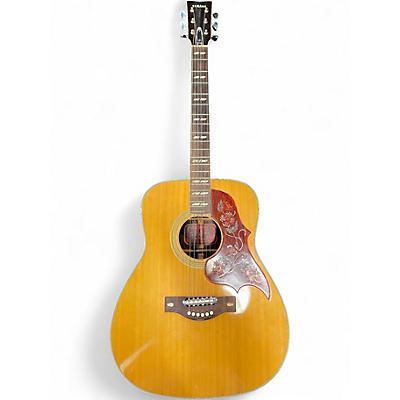 Used Yamaha FG300 Red Label Natural Acoustic Guitar