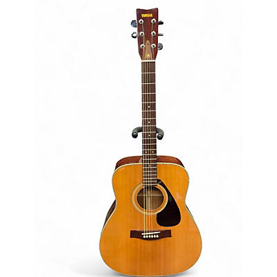 Used Yamaha FG335 Natural Acoustic Guitar