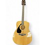 Used Yamaha Used Yamaha FG335L Natural Acoustic Guitar Natural