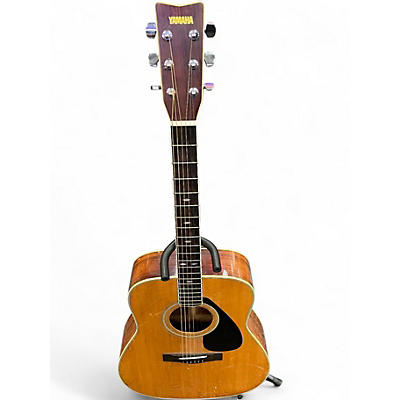 Used Yamaha FG345II Natural Acoustic Guitar