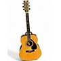 Used Yamaha FG375SII Natural Acoustic Guitar Natural