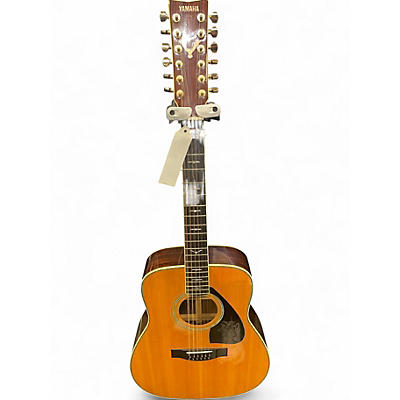 Used Yamaha FG460S Antique Natural 12 String Acoustic Electric Guitar