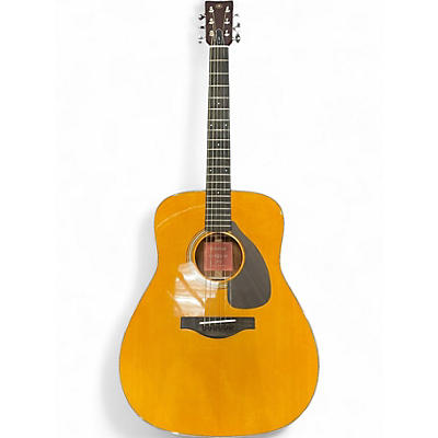 Used Yamaha FG5 Natural Acoustic Guitar