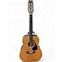 Used Yamaha FG512 NATURAL 12 String Acoustic Guitar NATURAL