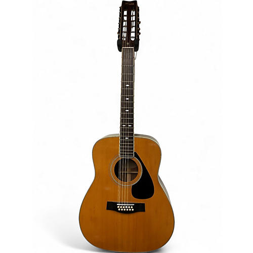 Used Yamaha FG512 Natural 12 String Acoustic Guitar Natural