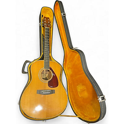 Used Yamaha FG580 Vintage Natural Acoustic Guitar