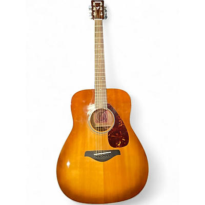 Used Yamaha FG700S 2 Tone Sunburst Acoustic Guitar