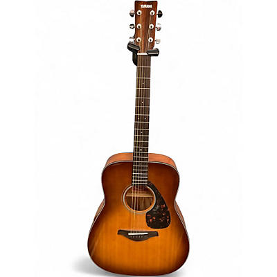 Used Yamaha FG710S Desert Sand Acoustic Guitar