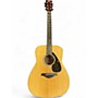 Used Yamaha FG710S Natural Acoustic Guitar Natural