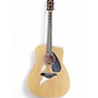 Used Yamaha FG710S Natural Acoustic Guitar Natural