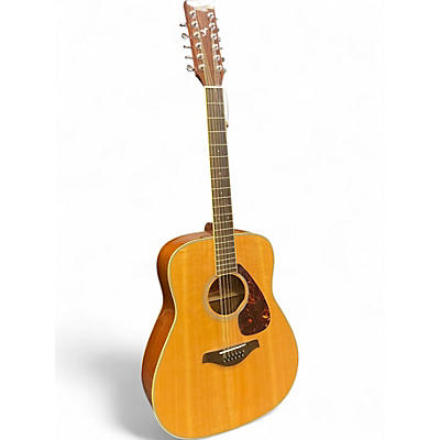 Used Yamaha FG720S-12 Natural 12 String Acoustic Guitar