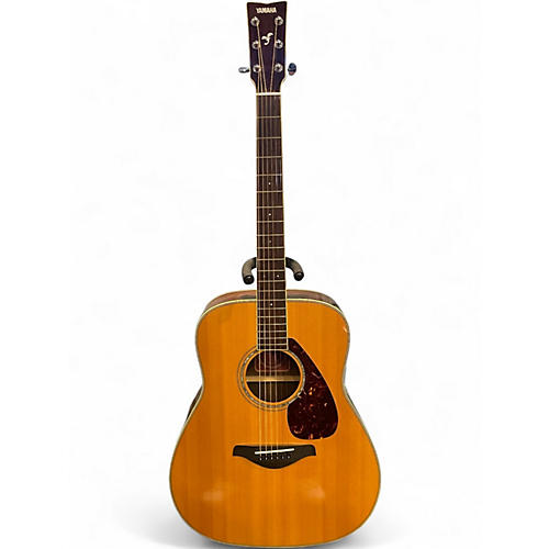 Used Yamaha FG720S Natural Acoustic Guitar Natural