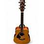 Used Yamaha FG720SL Left Handed Natural Acoustic Guitar Natural