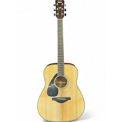 Used Yamaha FG720SL Left Handed Natural Acoustic Guitar