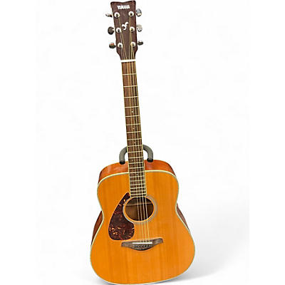Used Yamaha FG720SL Left Handed Natural Acoustic Guitar