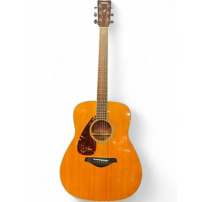 Used Yamaha FG720SL Left Handed Natural Acoustic Guitar